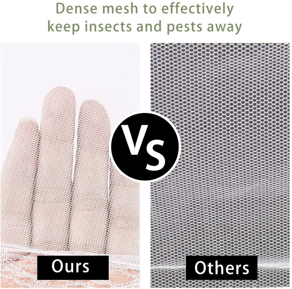 Reusable and Collapsible 3 or 6 Pack Food Covers