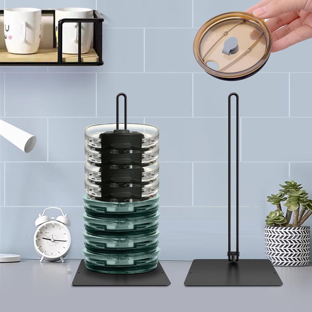 3PC Stacking Tumbler Lid Organizer