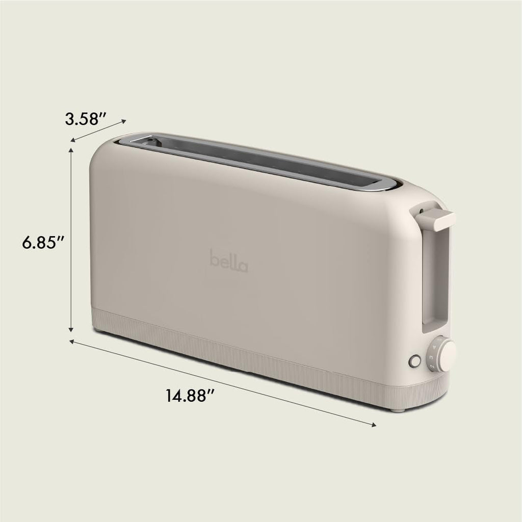 2  or 4 Slice Slim Toaster, Fits-Anywhere