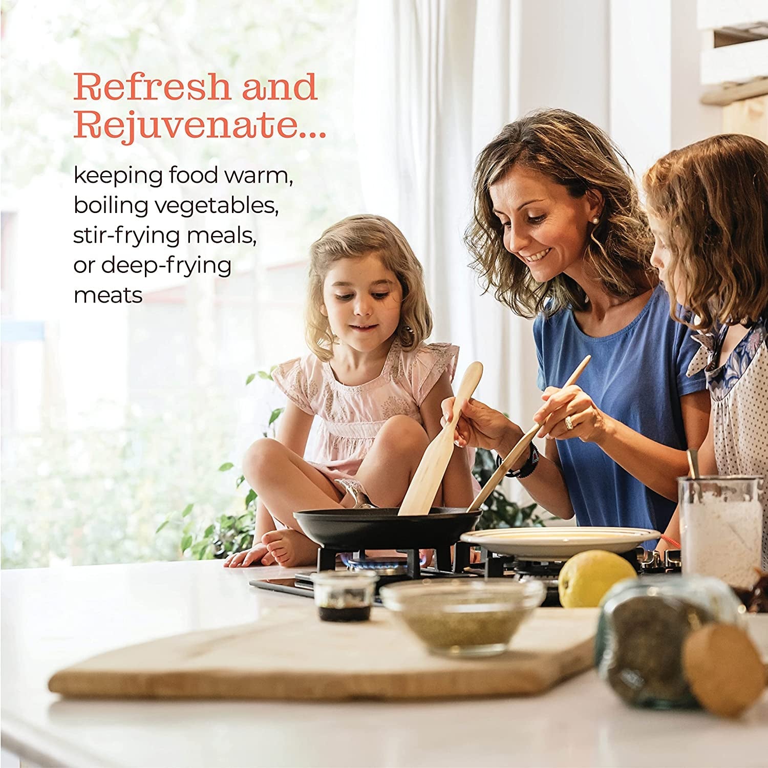 Electric Cast Iron Stovetop Hot Plate For Cooking- 1500W Single OR 1800W Double