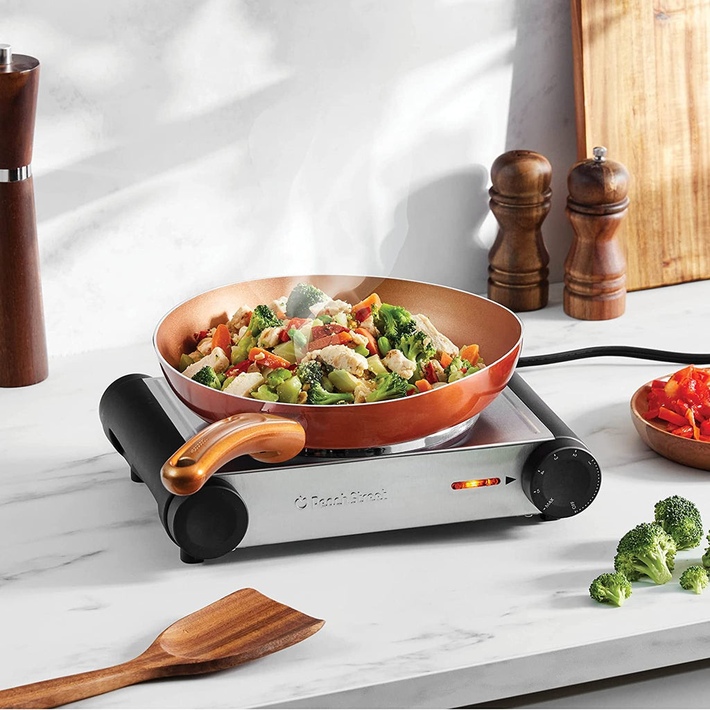 Electric Cast Iron Stovetop Hot Plate For Cooking- 1500W Single OR 1800W Double