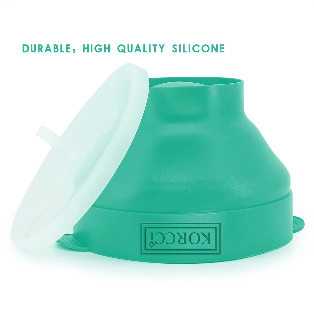 Microwave Silicone, Collapsible Popcorn Popper Maker