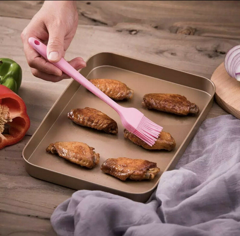 5 Pcs Non Stick Silicone, Heat Resistant, Baking, Kitchen Tools Spatula Set
