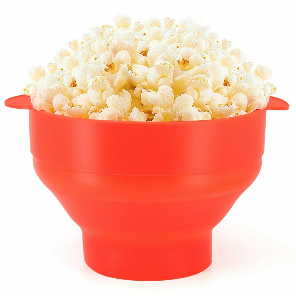 Microwave Silicone, Collapsible Popcorn Popper Maker