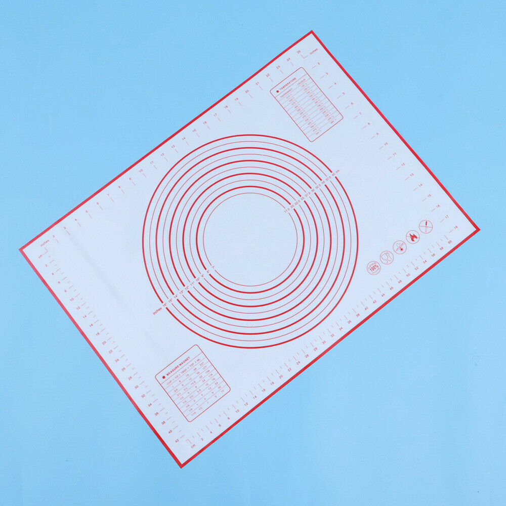 Extra Large 20" x 28" Non Stick Silicone Baking Mat with Measurements