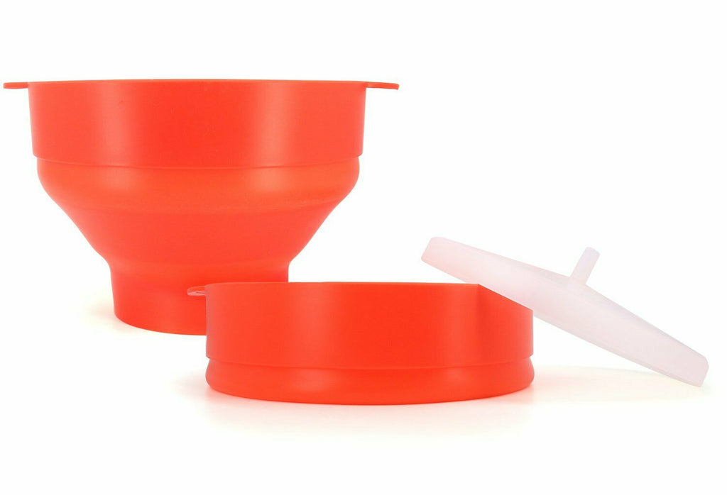 Microwave Silicone, Collapsible Popcorn Popper Maker