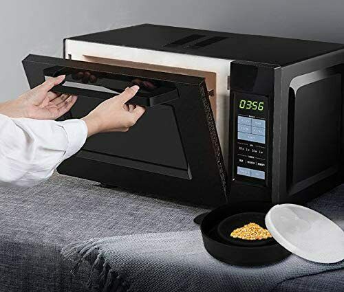 Microwave Silicone, Collapsible Popcorn Popper Maker