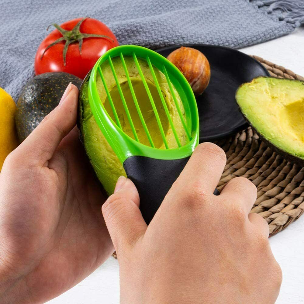 3 in 1 Fruit & Avocado Cutter, Pitter, Slicer And Peeler