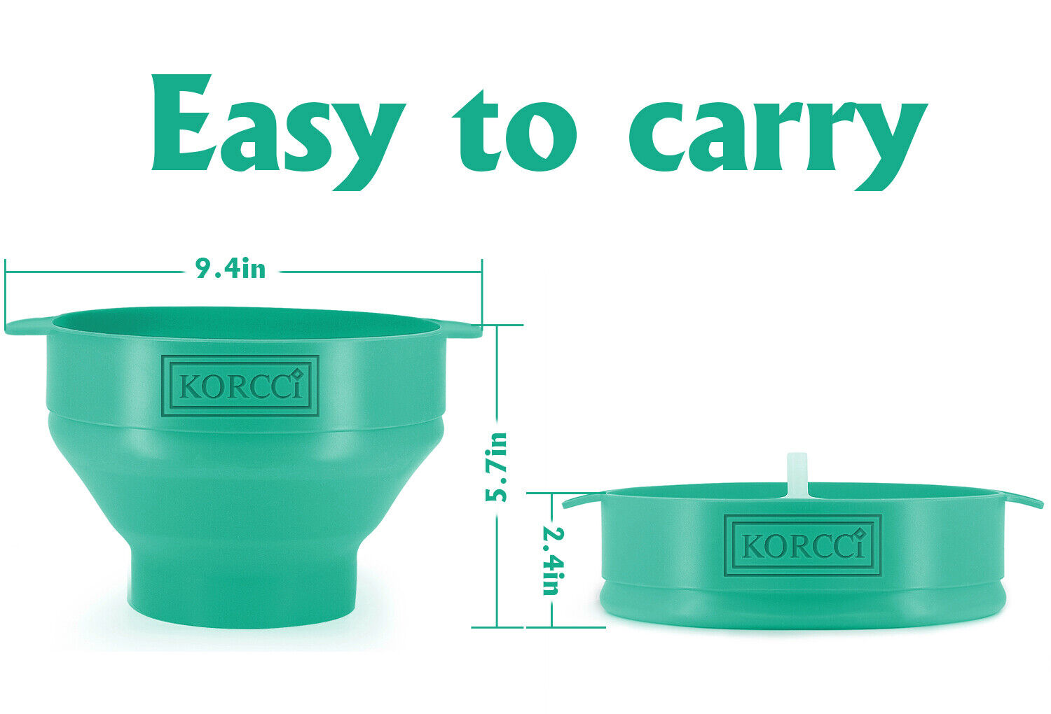 Microwave Silicone, Collapsible Popcorn Popper Maker