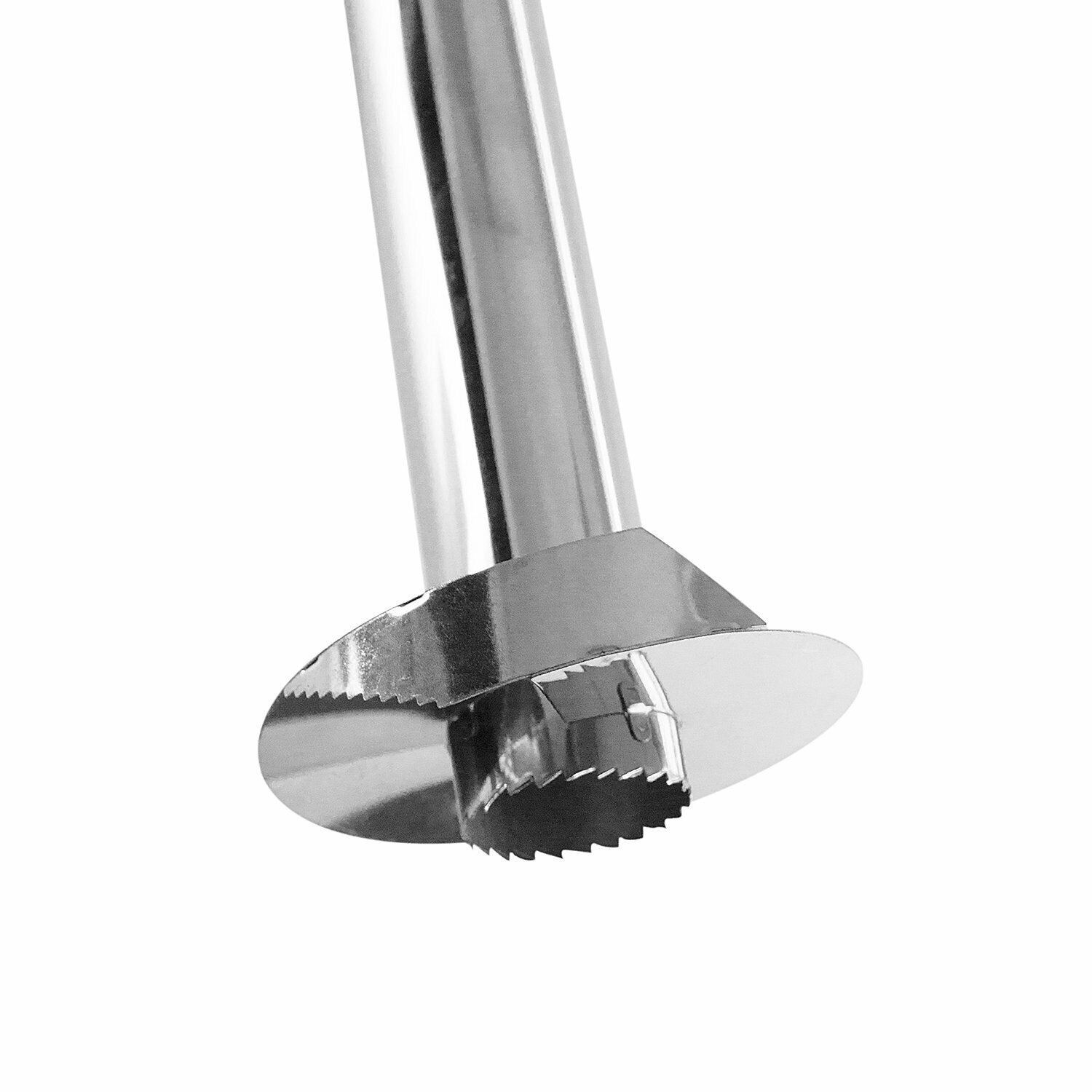 All In One Stainless Steel Pineapple Corer, Slicer, Peeler for Diced Fruit Rings.