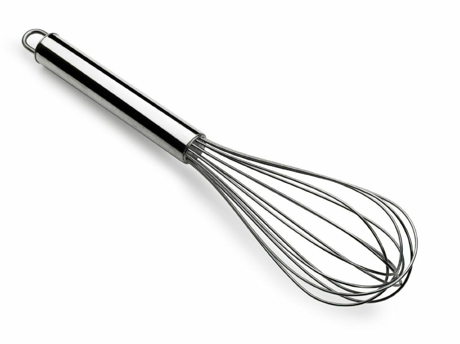 Set of 3 Stainless Steel Balloon Wire Whisks- 8/10/12 inch