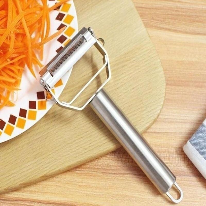 Multifunctional Stainless Steel Vegetable Julienne, Peeler, Cutter, Slicer