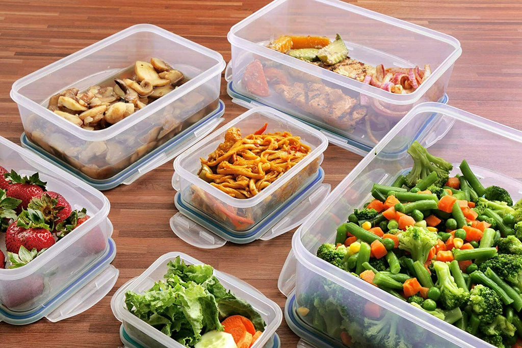 24 Pieces Plastic Food Containers set