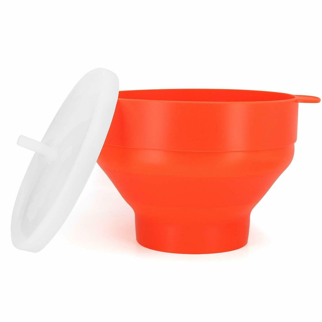 Microwave Silicone, Collapsible Popcorn Popper Maker