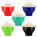 Microwave Silicone, Collapsible Popcorn Popper Maker
