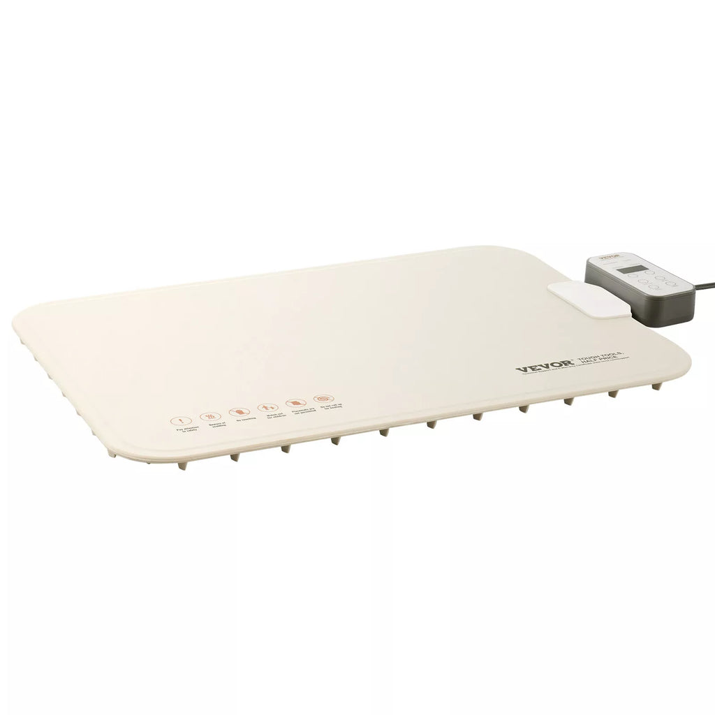 Electric Warming Tray Rollable Buffet Food Warming Mat w/ Temp Control