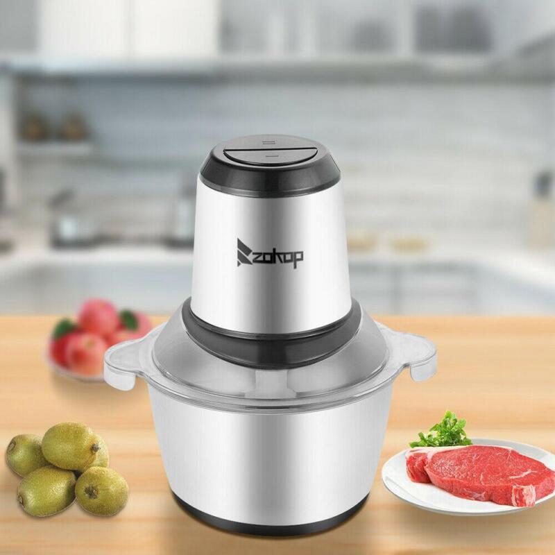 Electric 2L Food Chopper, Meat Grinder, Blender And Mincer