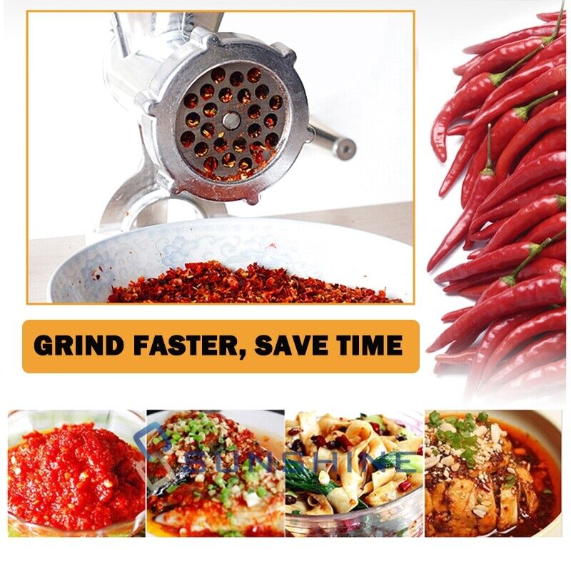 Meat Grinder, Mincer, Stuffer, Hand Manual Sausage Filler Machine