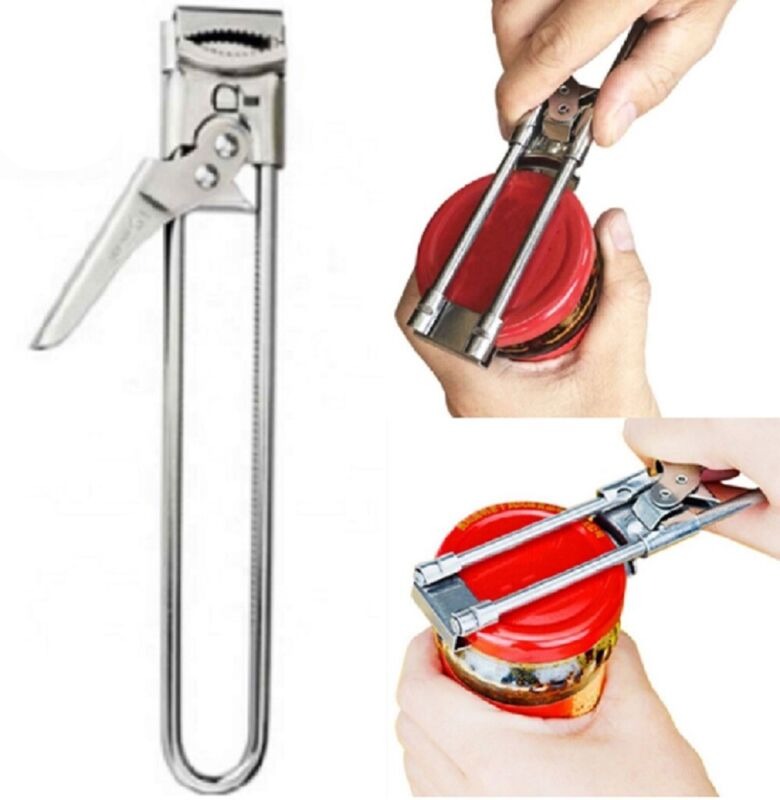 Adjustable Multifunctional Stainless Steel Can Opener