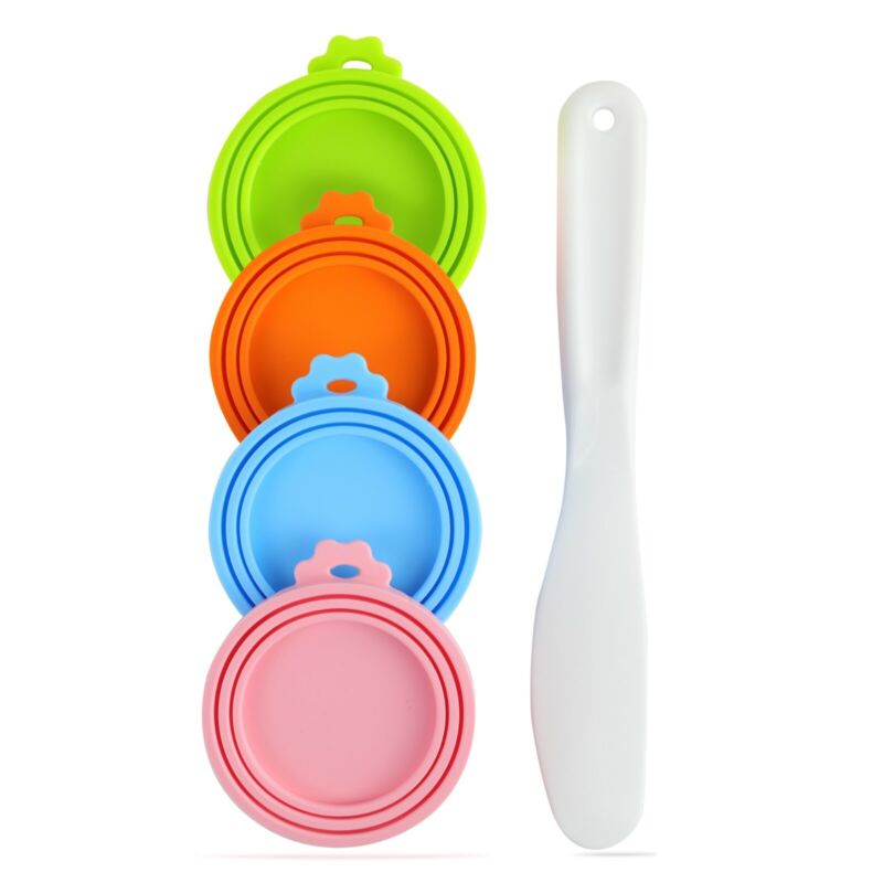 4 pcs Can Silicone Universal Covers