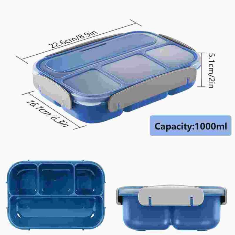 Bento Lunch Box With 4 Compartment For Adults & Kids