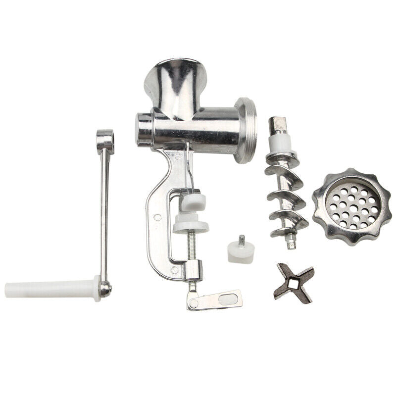 Meat Grinder, Mincer, Stuffer, Hand Manual Sausage Filler Machine