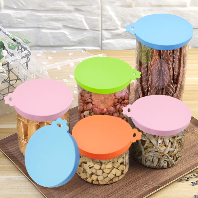 4 pcs Can Silicone Universal Covers