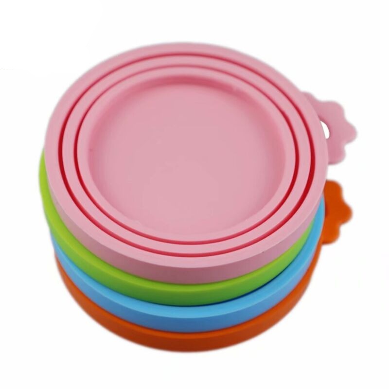 4 pcs Can Silicone Universal Covers