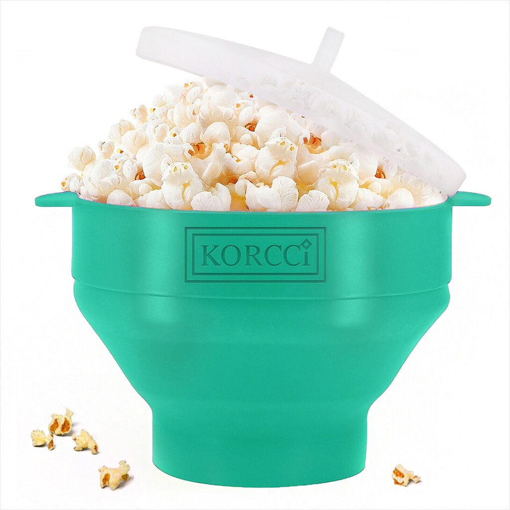 Microwave Silicone, Collapsible Popcorn Popper Maker