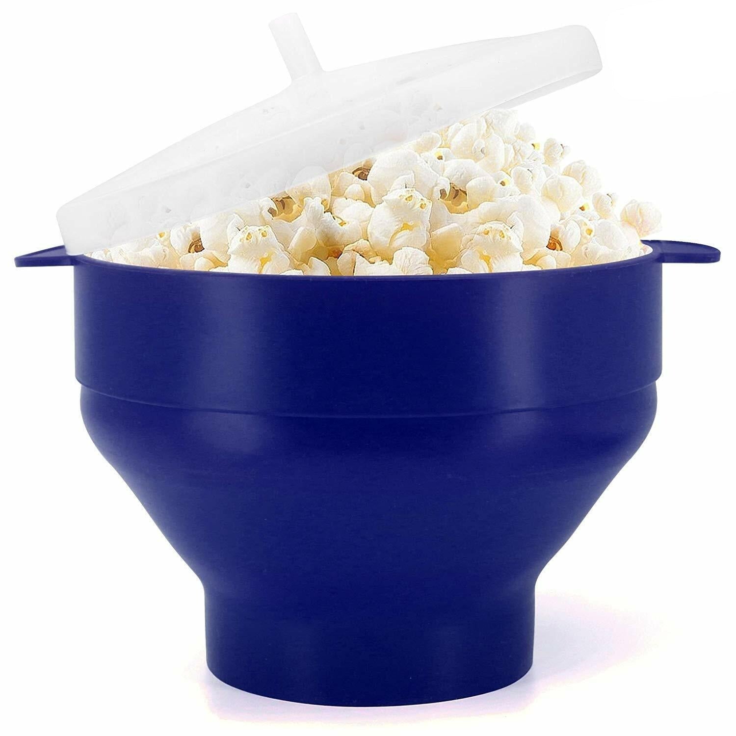Microwave Silicone, Collapsible Popcorn Popper Maker