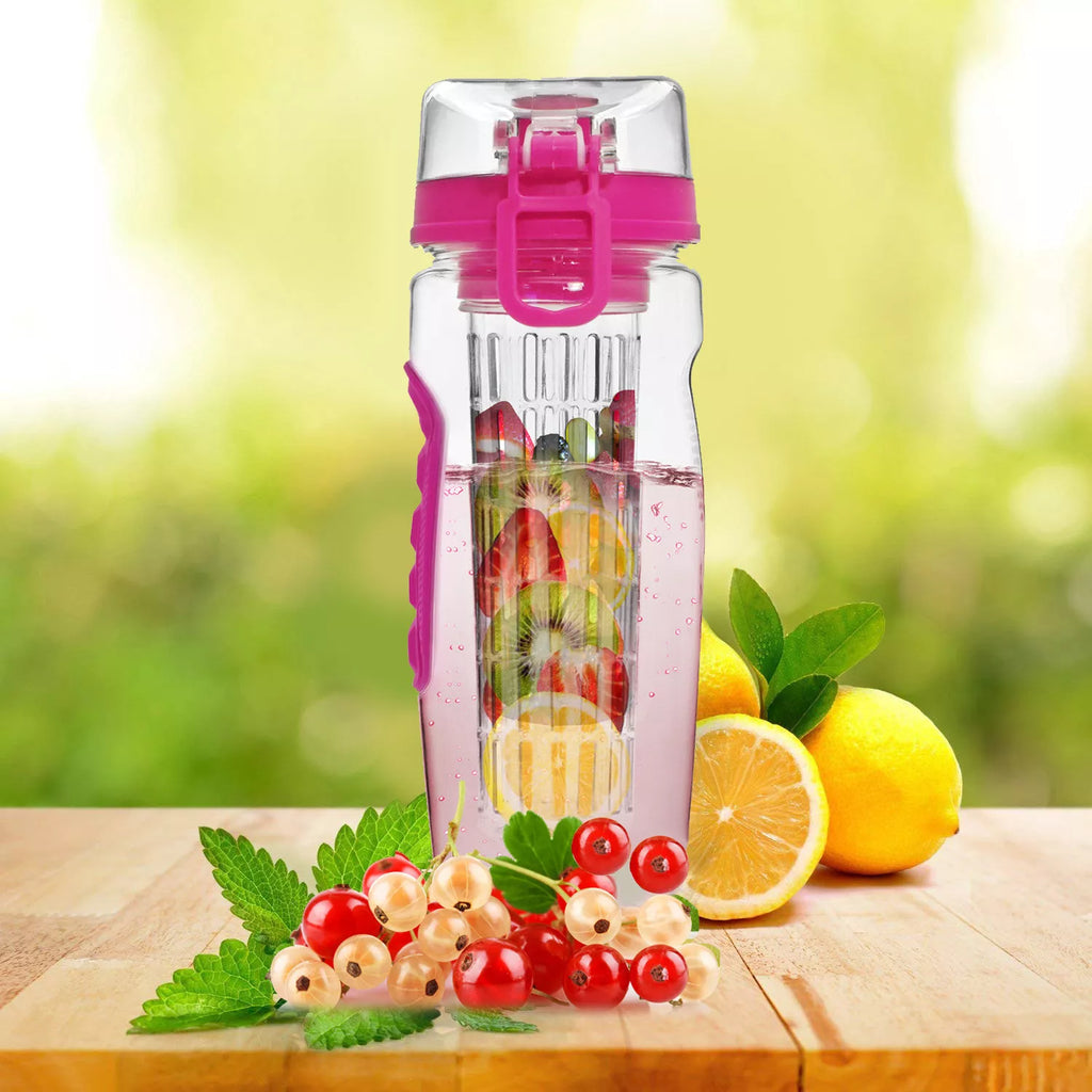 32 Oz Fruit Infusing Infuser Water Bottle- BPA Free