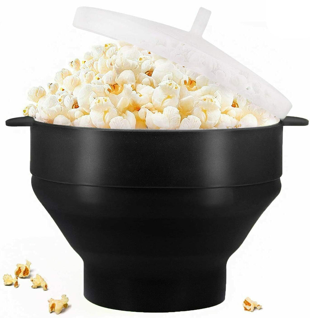 Microwave Silicone, Collapsible Popcorn Popper Maker