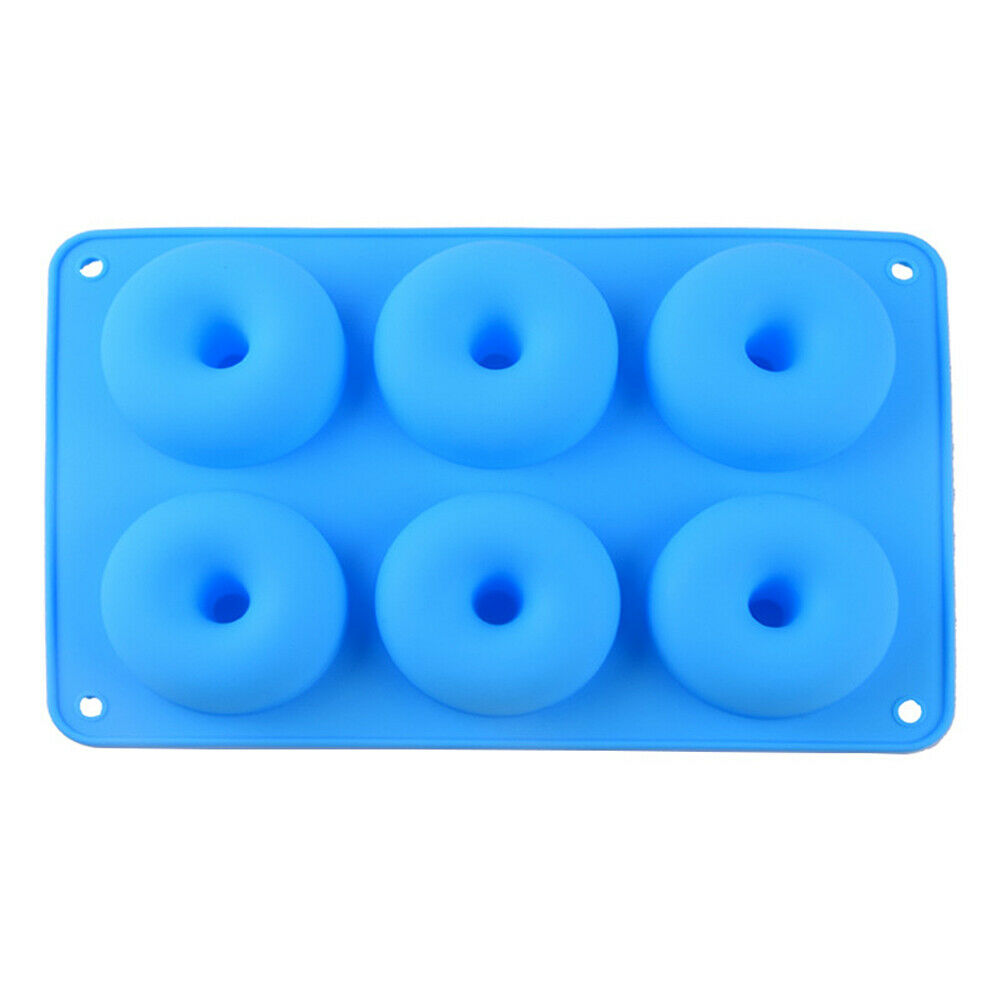 6-Hole Silicone Donut Baking Pan
